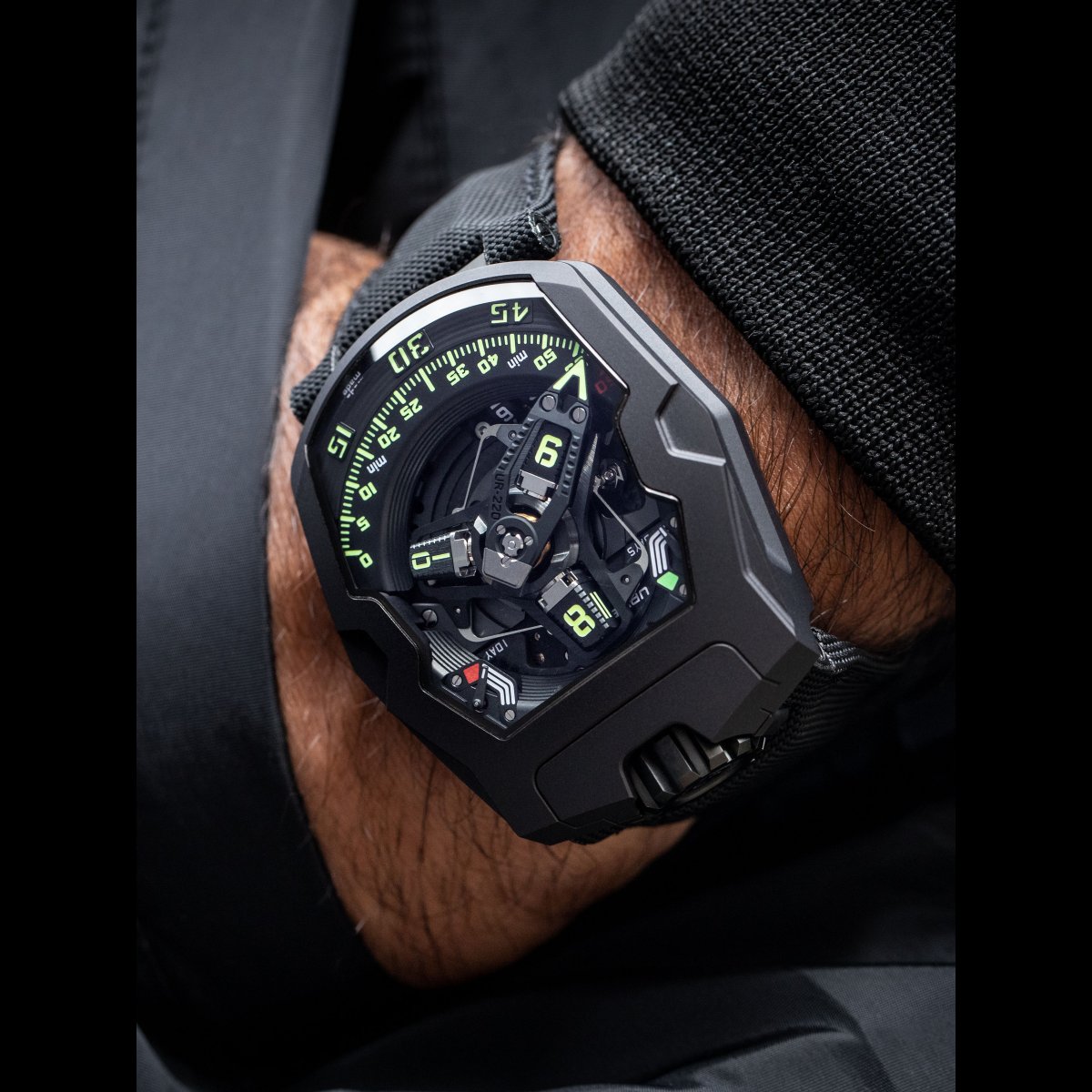 Swiss timepieces satellite watch UR-220