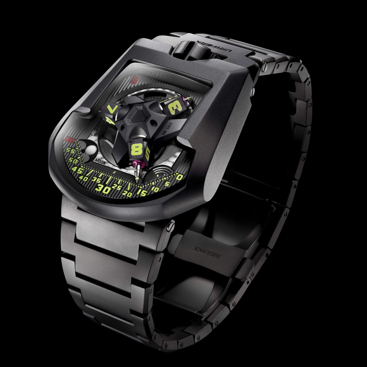Swiss timepieces satellite watch UR-202