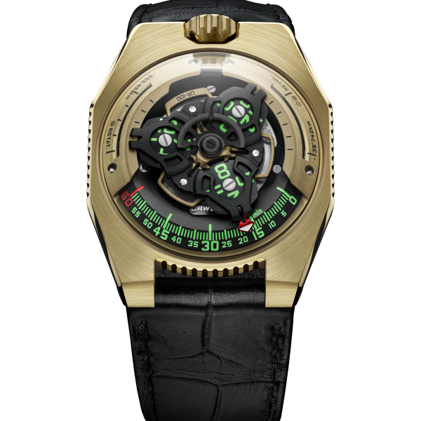 Swiss timepieces Satellite UR-100 gold